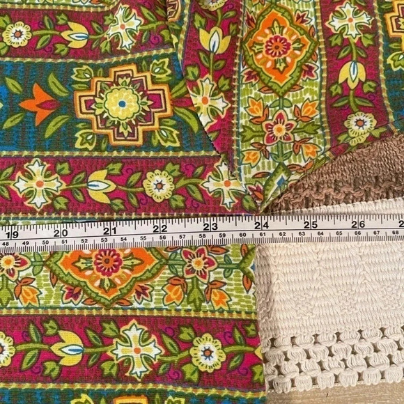 RARE Vintage 1980’s Cristina top with multicolored print - Picture 8 of 11